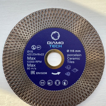 Tile & Porcelain Mitre Cut Grind Blade 115mm